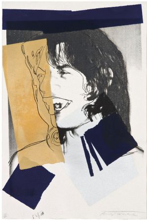 Screenprint Warhol - Mick Jagger (FS II.142)