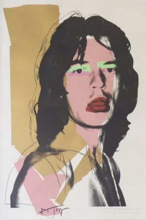 Screenprint Warhol - Mick Jagger (FS II.143) 
