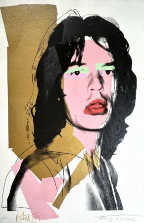 Screenprint Warhol - Mick Jagger (FS II.143) 