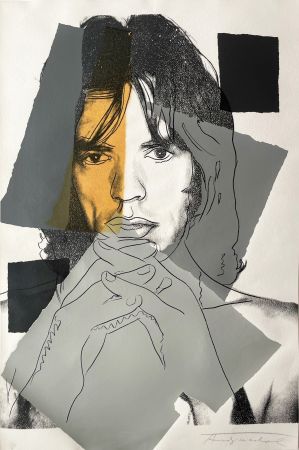 Screenprint Warhol - Mick Jagger (FS II.147)