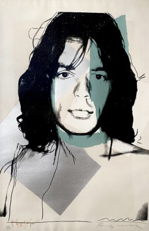 Screenprint Warhol - Mick Jagger (FS II 138)