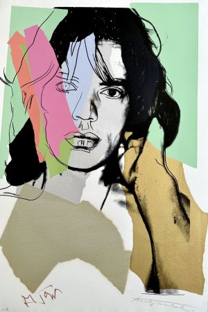 Screenprint Warhol - Mick Jagger (F&S II 140)