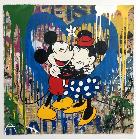 Multiple Mr Brainwash - Mickey & Minnie