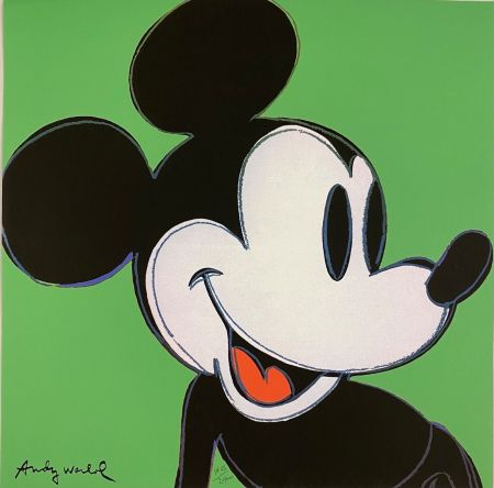 Offset Warhol - Mickey Mouse (Green)