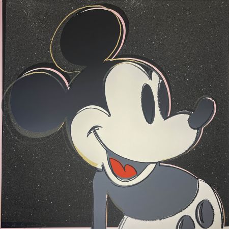 Screenprint Warhol - Mickey Mouse, II.256 from MYTHS