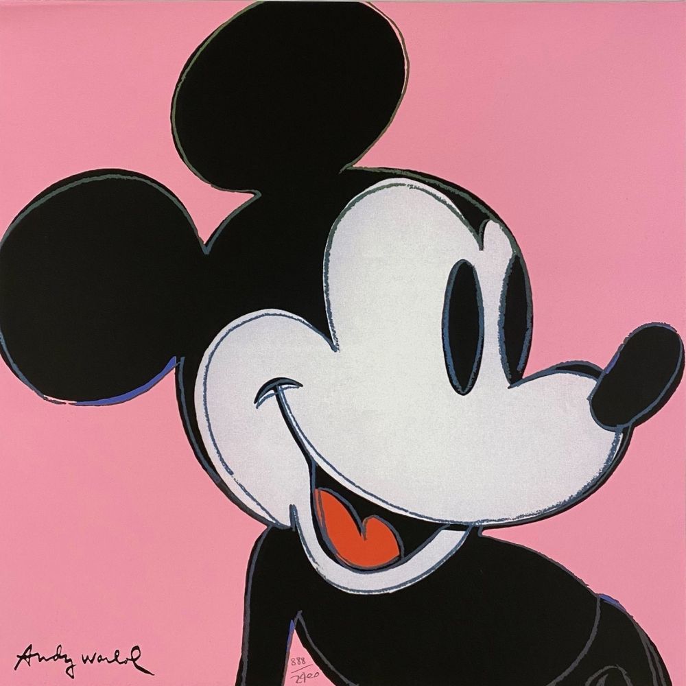 Offset Warhol - Mickey Mouse (Pink)