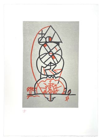 Woodcut Müller - MILOS (b)