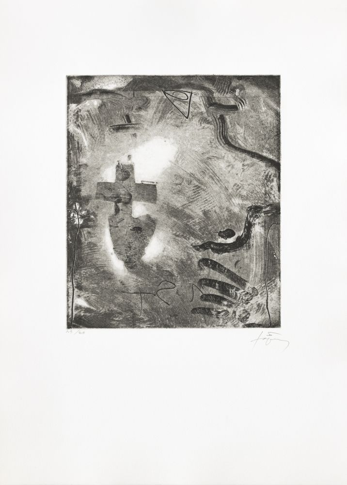 Etching Tàpies - Minor II