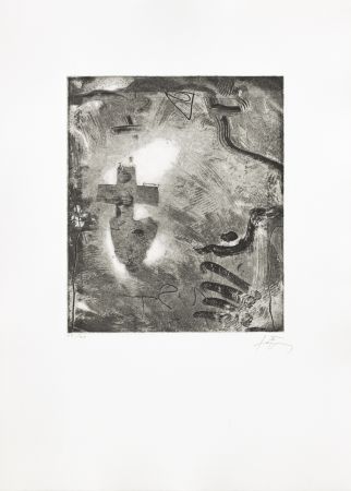 Etching Tàpies - Minor II