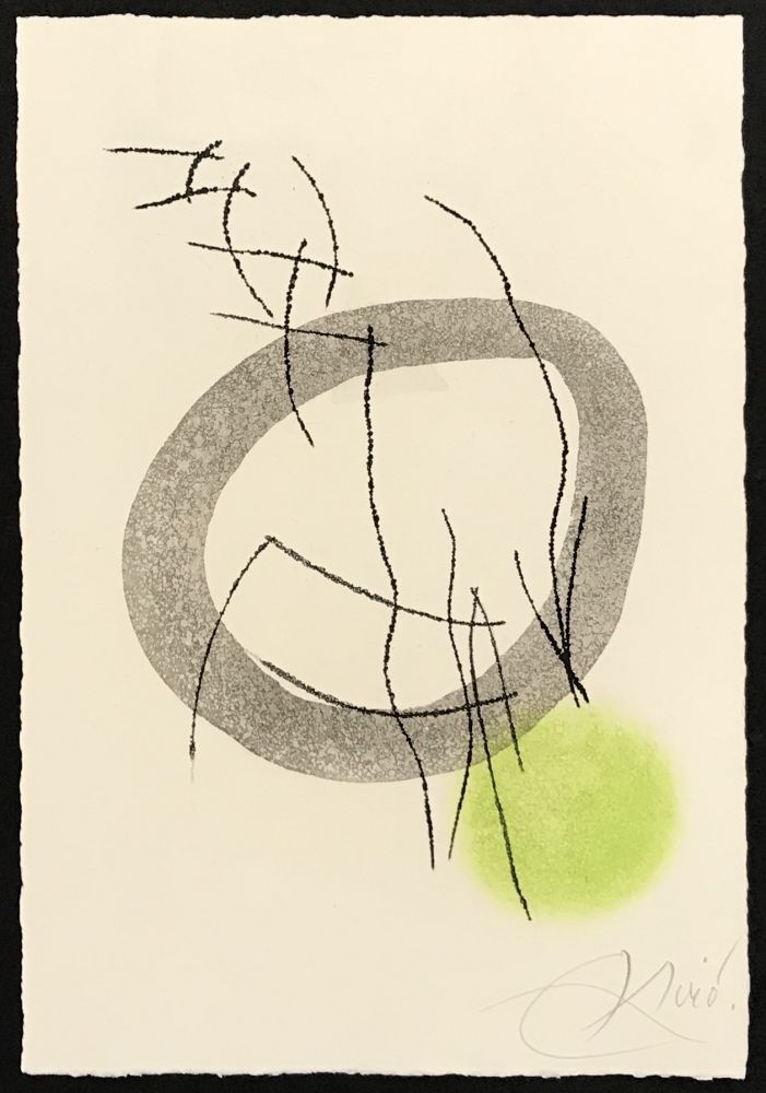 Etching Miró - Miranda 5 