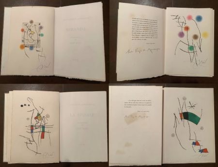 Illustrated Book Miró - Miranda et La Spirale