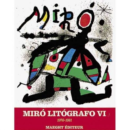 Illustrated Book Miró - MIRO LITHOGRAPH VI