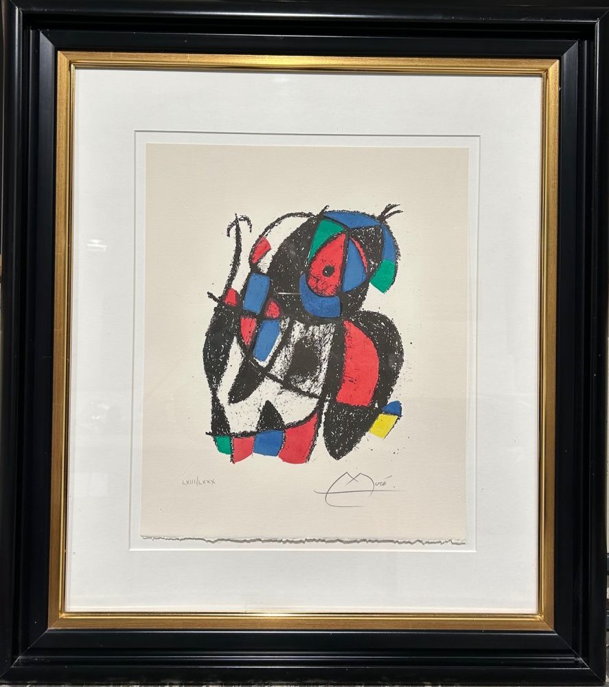 Lithograph Miró - Miro lithographe II