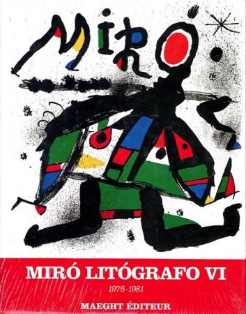 Illustrated Book Miró - MIRO LITHOGRAPHE VI 