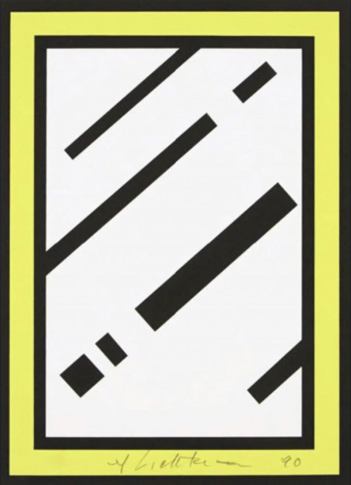 Screenprint Lichtenstein - Mirror