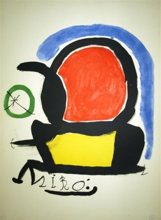 Lithograph Miró - MIRÓ EL TAPIS DE TARRAGONA