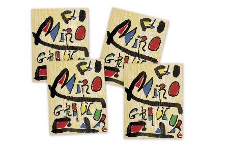 Illustrated Book Miró - MIRÓ GRABADOR - 4 VOL. (1928 - 1983) Catalogue raisonné engravings of Joan Miró