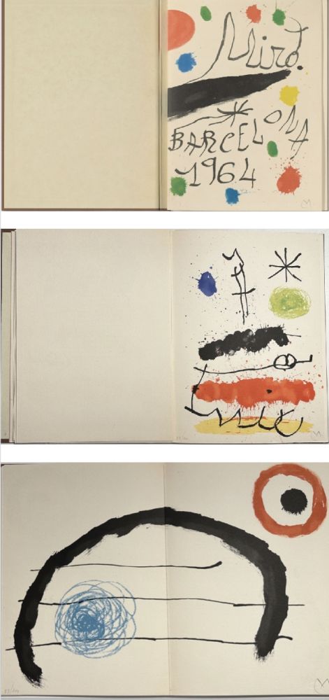 Illustrated Book Miró - MIRÓ. OBRA INÈDITA RECENT. Barcelona 1964