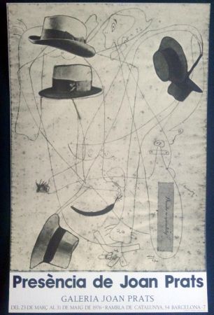 Poster Miró - Miró - Prèsencia de Joan Prats 1976