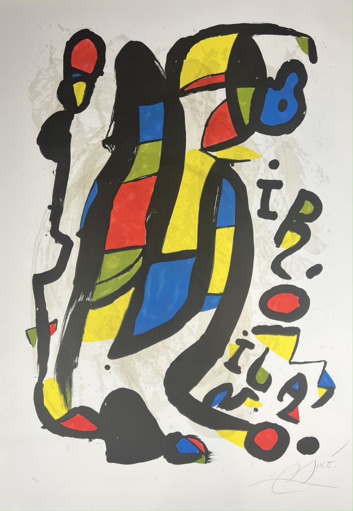 Lithograph Miró - Miró Milano