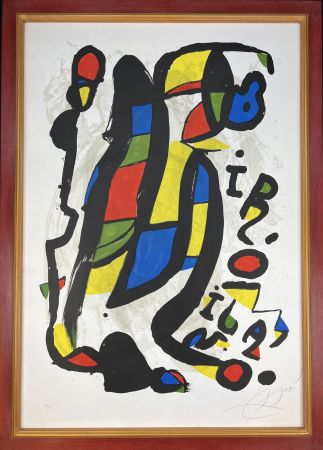 Lithograph Miró - Miró Milano