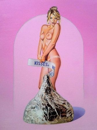 Lithograph Ramos - Miss Kiss