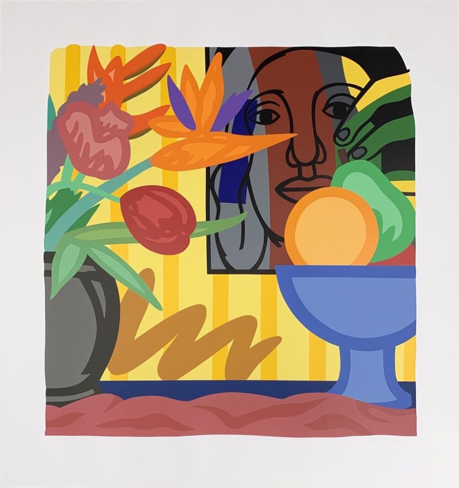 Screenprint Wesselmann - Mixed Bouquet with Leger