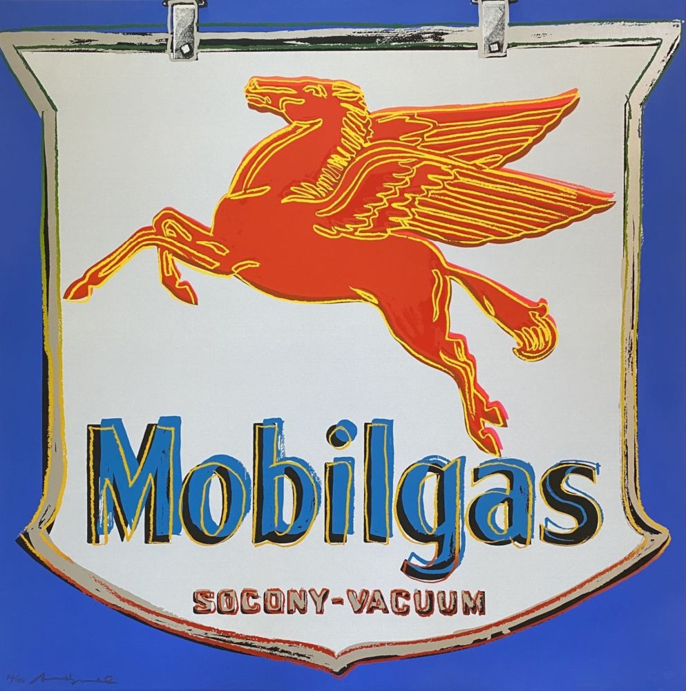 Screenprint Warhol - Mobil