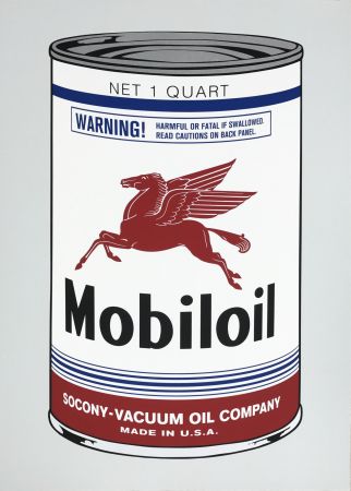 Screenprint Meyer  - Mobil Oil