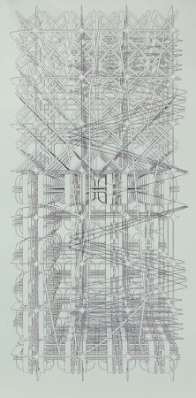 Lithograph Siquier - Mod.3/