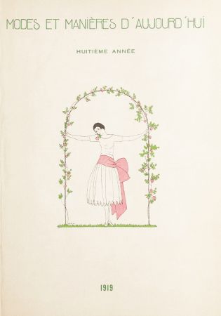 Illustrated Book Marty - MODES ET MANIÈRES D'AUJOURD' HUI. Huitième Année. 1919