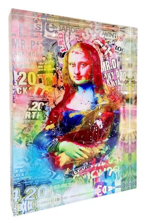 Numeric Print Cuencas - Mona Lisa Pop