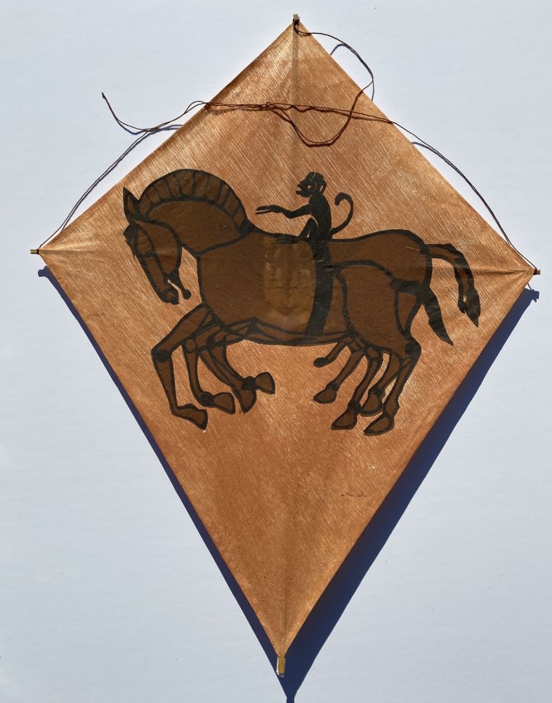 No Technical Toledo - Monkey Riding Horse Kite