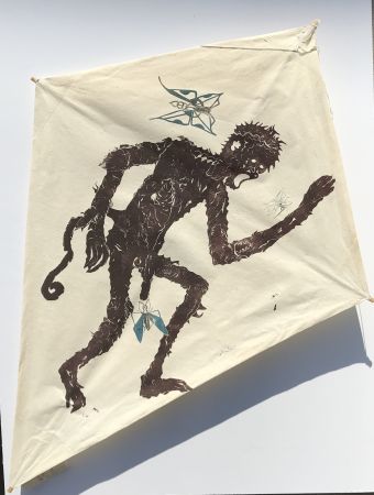 No Technical Toledo - Monkey with Butterflies Kite