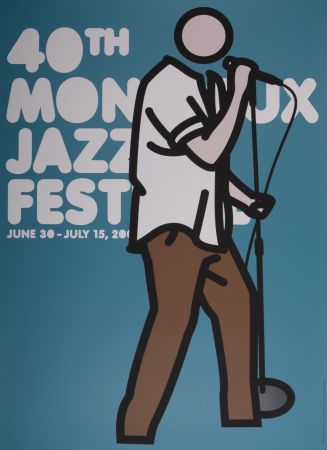 Screenprint Opie - Montreux Jazz Festival, 2006