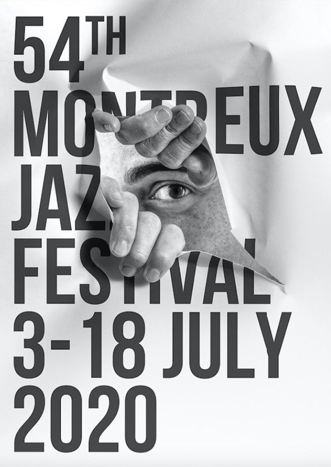Screenprint Jr - Montreux Jazz Poster