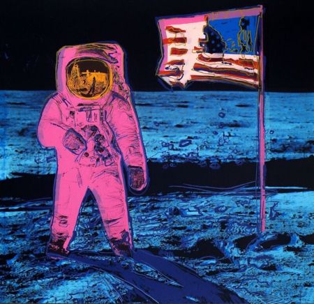 Screenprint Warhol - Moonwalk, FS II.405 (Pink)