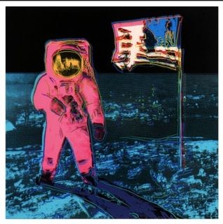 Screenprint Warhol - Moonwalk (Pink)