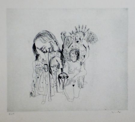 Etching And Aquatint Condo - More sketches of Spain-For Miles Davis 5