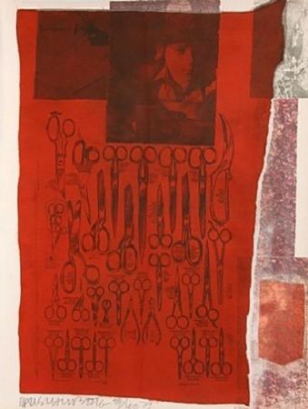Screenprint Rauschenberg - MOST DISTANT VISIBLE PART OF THE SEA