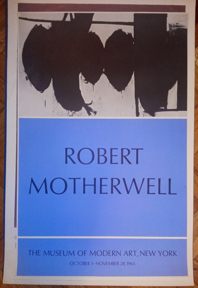 Poster Motherwell - Motherwell Museum of Modern Art 1965