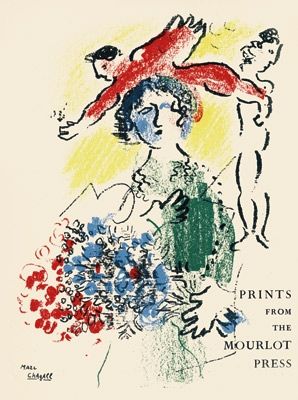 Lithograph Chagall - Mourlot I