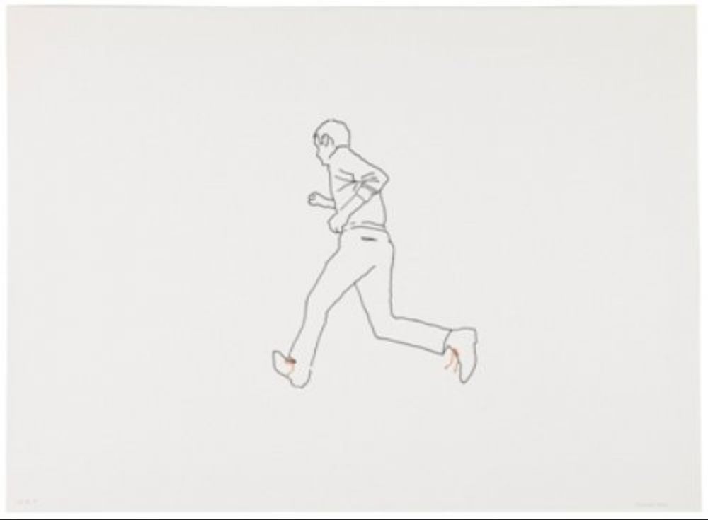Lithograph Paris - Movimiento afectado 4