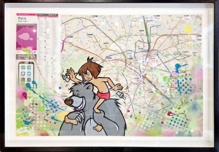 No Technical Fat - Mowgli & Baloo (Metro Map of Paris)
