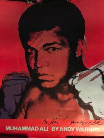 Lithograph Warhol - Muhammad Ali