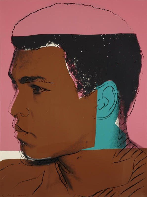 Screenprint Warhol - Muhammad Ali (FS II.179) by Andy Warhol