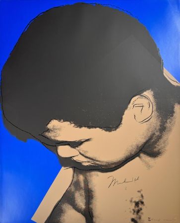 Screenprint Warhol - Muhammad Ali: Looking Down, II.180