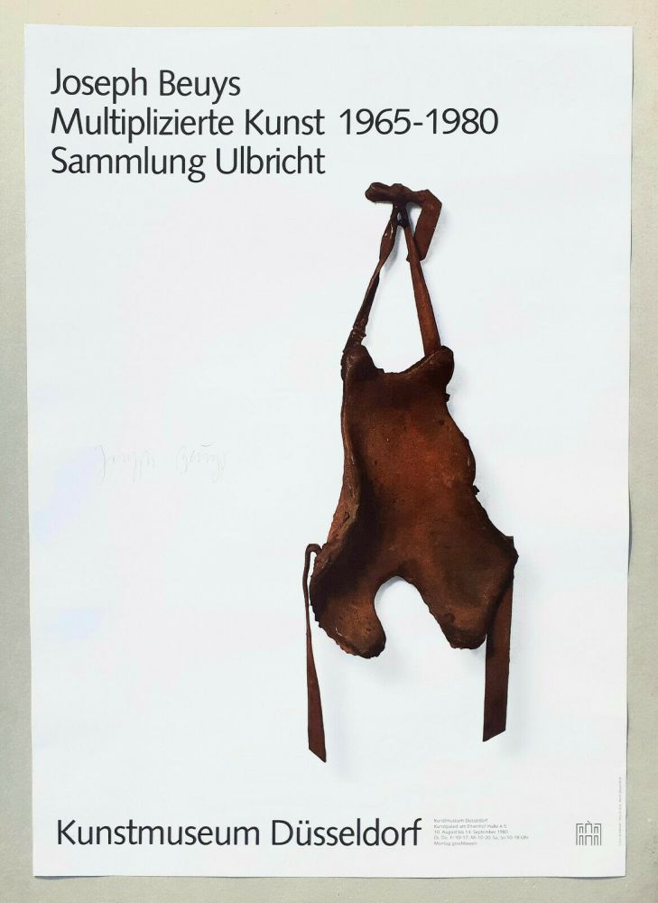 Lithograph Beuys - Multiplizierte kunst