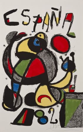 Lithograph Miró - 