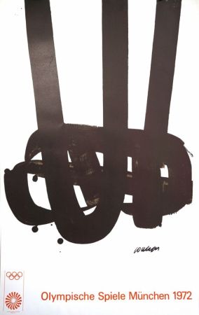 Lithograph Soulages - Munich 72